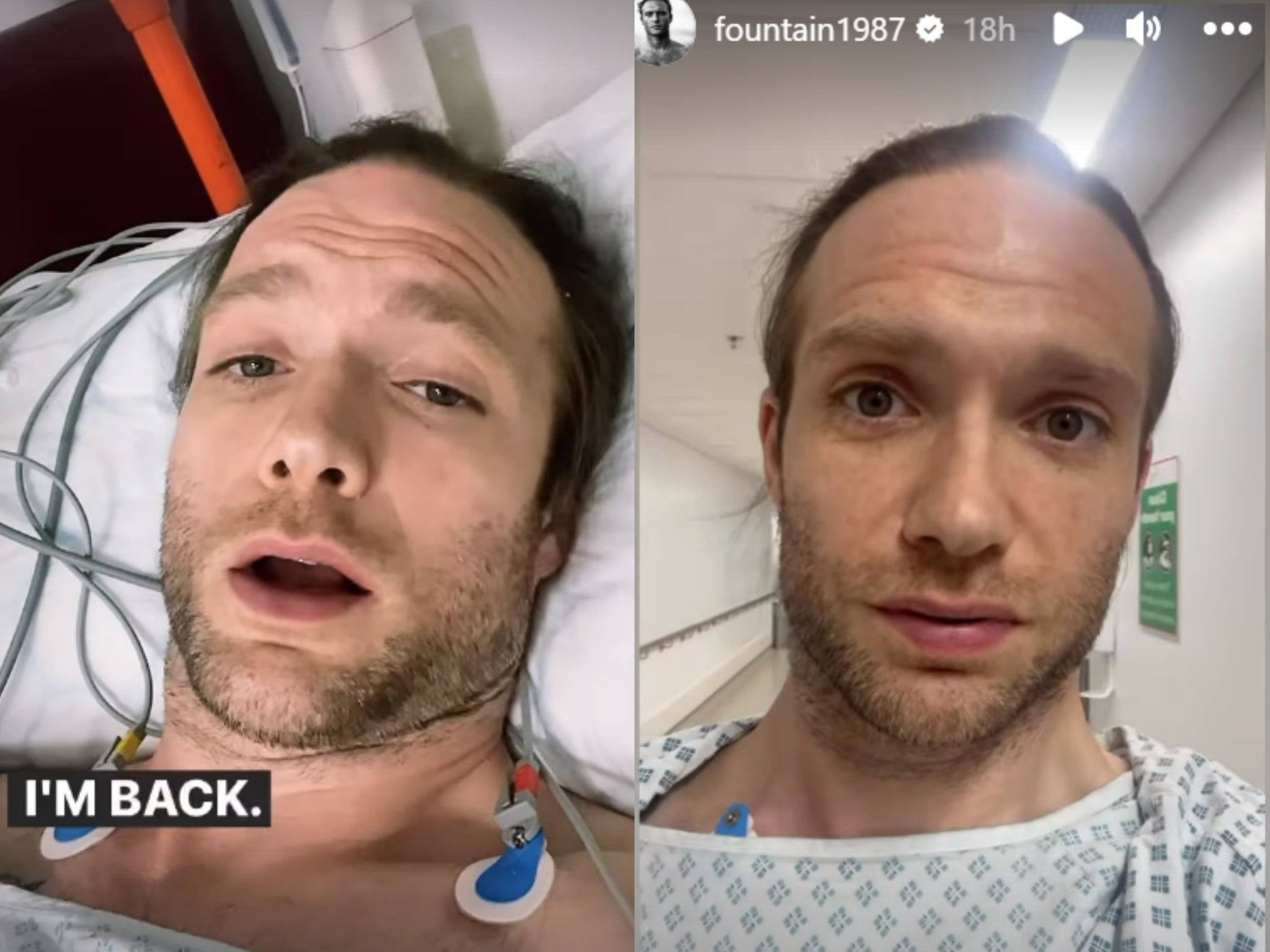 Former Coronation Street Star Chris Fountain Shares Hospital Updates